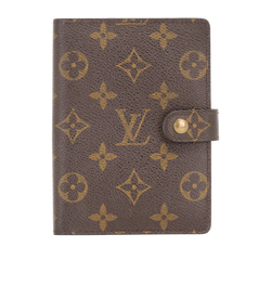 Louis Vuitton Small Agenda Cover, Canvas, Mono, CA0012, 2*